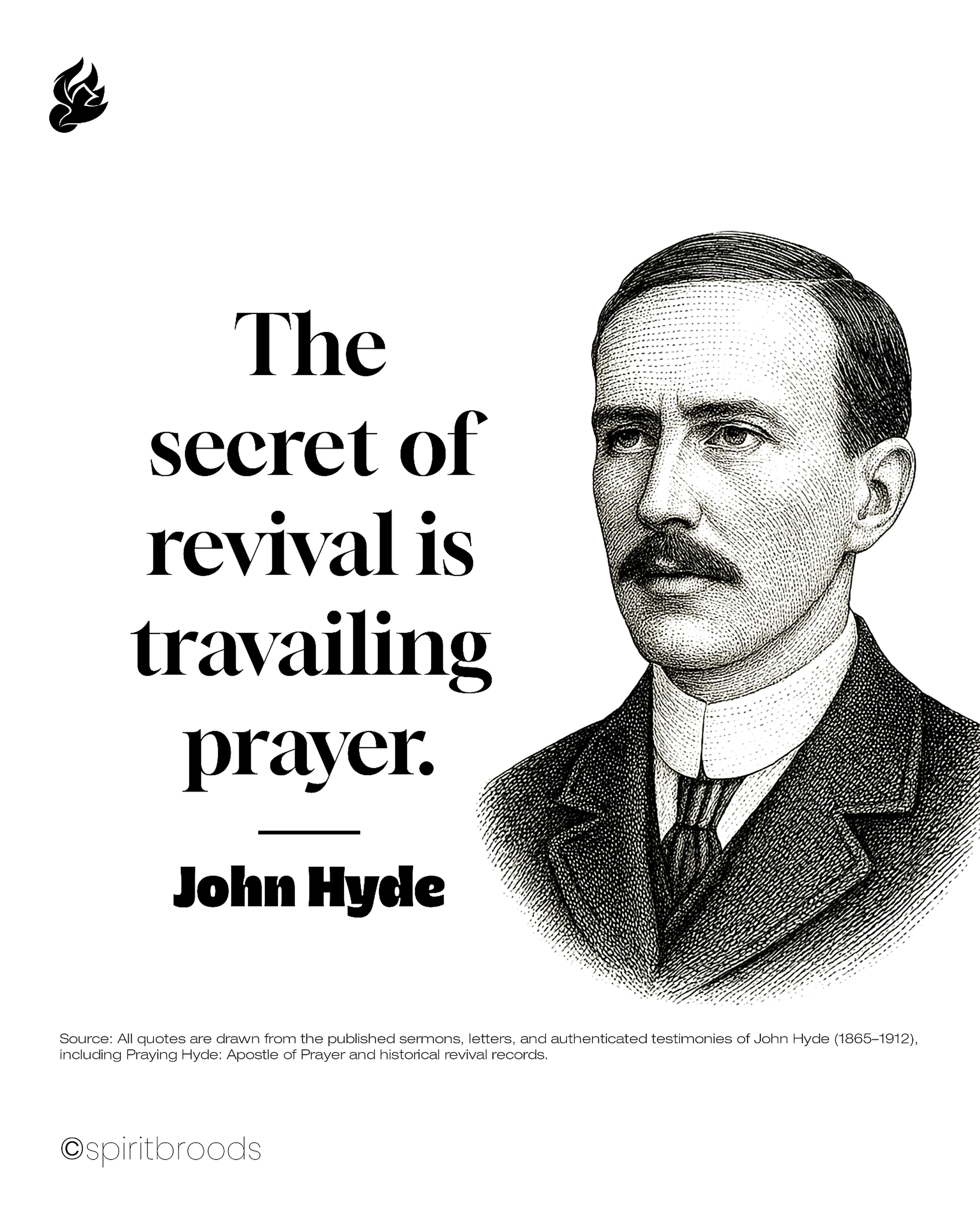 Portrait of PRAYING HYDE: A LIFE WHOLLY GIVEN TO INTERCESSION
